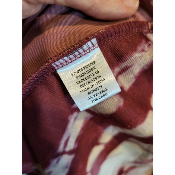 Pink Velvet Lace Mid Length Artsy Open Cardigan Topper Pockets Sz 3X - Picture 7 of 8